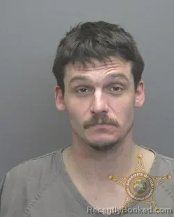 Booking photo from Vanderburgh County, Indiana