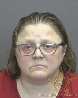 Mugshot of CHAINY LYNN WATSON booked in Vanderburgh County, Indiana on June 9, 2026