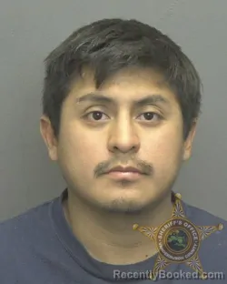 Mugshot of ALEXZANDRO QUISPE DIAZ booked in Vanderburgh County, Indiana on April 27, 2026