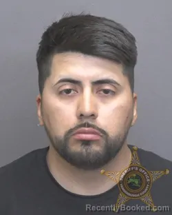 Mugshot of JOSE LUIS HERRERA booked in Vanderburgh County, Indiana on April 28, 2026
