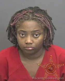 Mugshot of ALEXUS DESIRE WILLIAMS booked in Vanderburgh County, Indiana on June 7, 2026