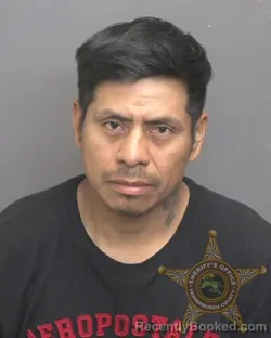 Mugshot of FELIPE UDIEL MORALES booked in Vanderburgh County, Indiana on June 14, 2026