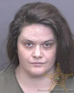 Mugshot of MARANDA LEEANNA PAULEY booked in Vanderburgh County, Indiana on May 7, 2026