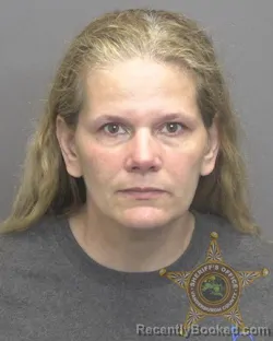 Mugshot of MELISSA JO KENNADY booked in Vanderburgh County, Indiana on April 17, 2026