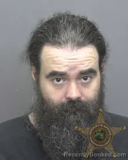 Mugshot of DANIEL KYLE FREELS booked in Vanderburgh County, Indiana on July 12, 2026