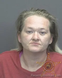 Mugshot of LYNN NICHOLE MILES booked in Vanderburgh County, Indiana on June 8, 2026