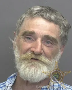 Mugshot of MICHAEL DOUGLAS TRAVERS booked in Vanderburgh County, Indiana on April 22, 2026