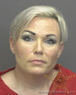 Mugshot of AMBER KERN FERGUSON booked in Vanderburgh County, Indiana on April 26, 2026