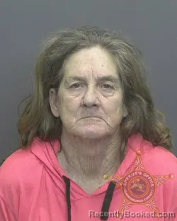 Mugshot of MARY FRANCES CORDELL