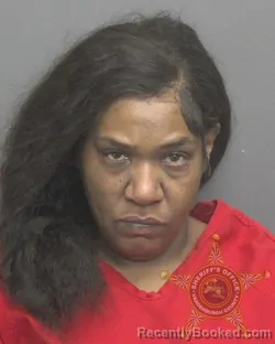 Mugshot of LATIESE JOVAN REED booked in Vanderburgh County, Indiana on April 20, 2026