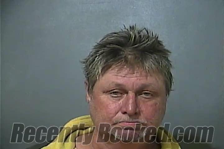 Booking photo from Vigo County, Indiana