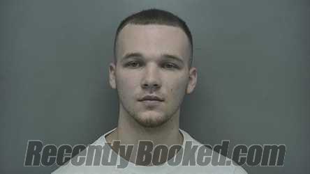 Booking photo from Vigo County, Indiana