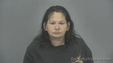 Mugshot of April Joy Dillman booked in Vigo County, Indiana on May 1, 2026