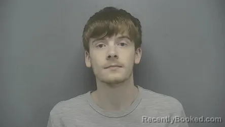 Mugshot of Alex J Glasgow booked in Vigo County, Indiana on March 30, 2026