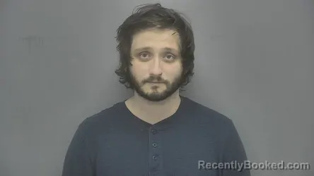 Mugshot of Andrew Kelly Gallagher booked in Vigo County, Indiana on March 27, 2026