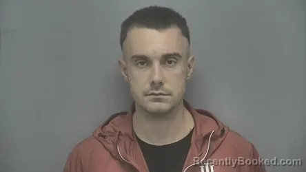 Mugshot of Austin Holland booked in Vigo County, Indiana on July 16, 2026