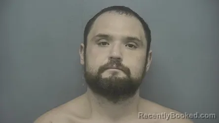 Mugshot of Andrew Isaac Hogue booked in Vigo County, Indiana on August 27, 2026