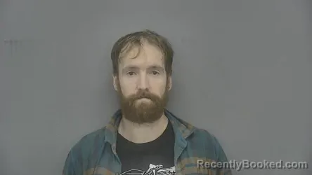 Mugshot of Aaron M. Hunt booked in Vigo County, Indiana on March 21, 2026