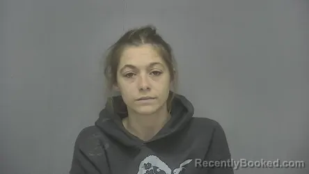 Mugshot of Alissa D. Johnson booked in Vigo County, Indiana on April 1, 2026