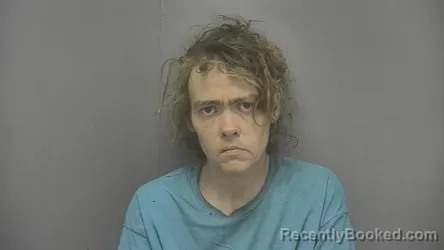 Mugshot of Amanda J Kelley booked in Vigo County, Indiana on March 8, 2026