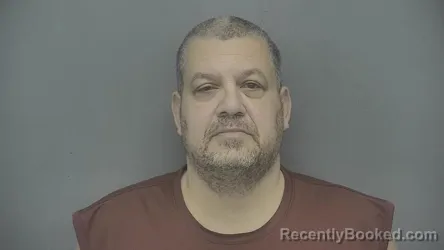 Mugshot of Anthony Wayne Lewis booked in Vigo County, Indiana on March 29, 2026