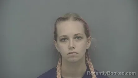 Mugshot of Ariel M Maxwell booked in Vigo County, Indiana on October 5, 2026