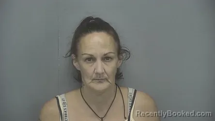 Mugshot of Amber Jade Mcclaskey booked in Vigo County, Indiana on September 6, 2026