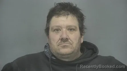 Mugshot of Andrew Mathers booked in Vigo County, Indiana on April 30, 2026