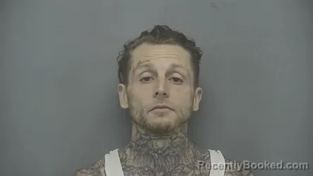 Mugshot of Anthony J. Sims booked in Vigo County, Indiana on March 31, 2026