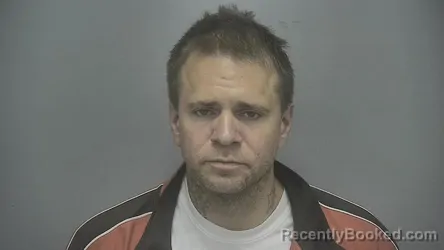 Mugshot of Aaron J Williams booked in Vigo County, Indiana on April 2, 2026