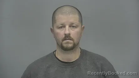 Mugshot of Adam Michael Walters booked in Vigo County, Indiana on August 25, 2026