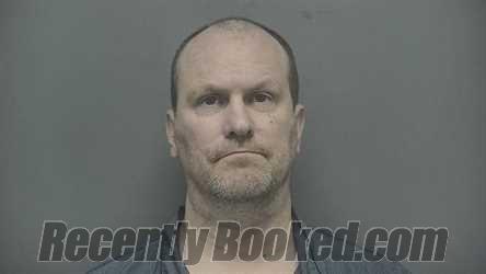 Booking photo from Vigo County, Indiana