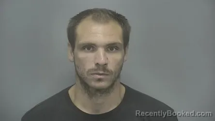 Mugshot of Benjerman Mark Bishop booked in Vigo County, Indiana on August 18, 2026
