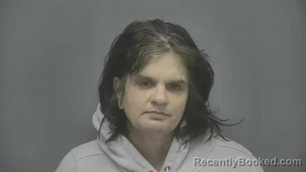 Mugshot of Bonnie J Buntain booked in Vigo County, Indiana on May 7, 2026