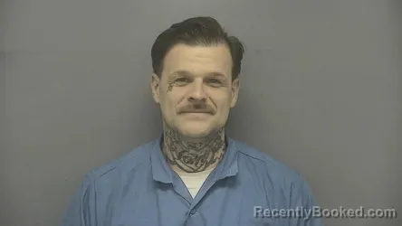 Mugshot of Brian M Baker booked in Vigo County, Indiana on June 25, 2026