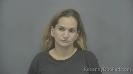 Mugshot of Belinda A Dobrowolski booked in Vigo County, Indiana on July 16, 2026