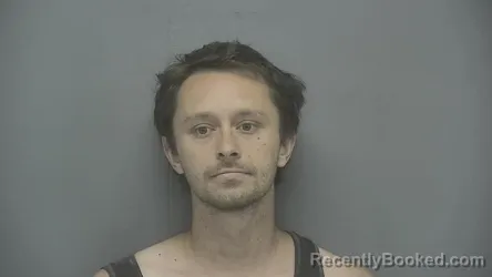 Mugshot of Brandon Michael Fine booked in Vigo County, Indiana on September 7, 2026