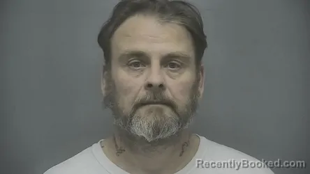 Mugshot of Brian W Gosnell booked in Vigo County, Indiana on March 13, 2026