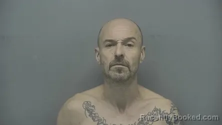 Mugshot of Brad M Hayes booked in Vigo County, Indiana on May 13, 2026