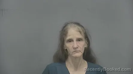 Mugshot of Billie Heckler booked in Vigo County, Indiana on May 13, 2026
