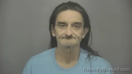 Mugshot of Bobby Huff booked in Vigo County, Indiana on October 7, 2026