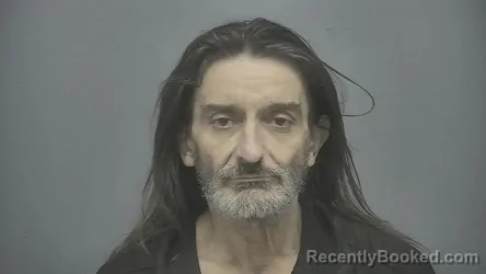 Mugshot of Bobby Huff booked in Vigo County, Indiana on September 8, 2026