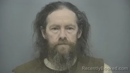 Mugshot of Billy Joel Lockard booked in Vigo County, Indiana on October 26, 2026