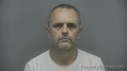 Mugshot of Bruce A Middleton booked in Vigo County, Indiana on May 1, 2026