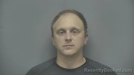 Mugshot of Brandon T Roberts booked in Vigo County, Indiana on September 5, 2026