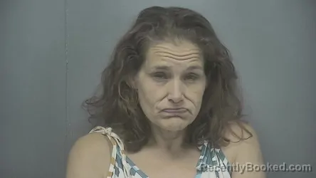 Mugshot of Barbara J Shepard booked in Vigo County, Indiana on June 26, 2026