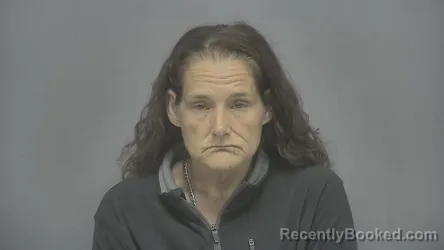 Mugshot of Barbara J Shepard booked in Vigo County, Indiana on August 26, 2026