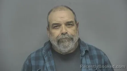 Mugshot of Bryan David Starr booked in Vigo County, Indiana on May 8, 2026