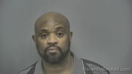 Mugshot of Brian Thompson booked in Vigo County, Indiana on June 26, 2026