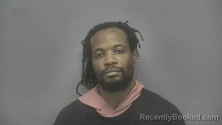 Booking photo from Vigo County, Indiana
